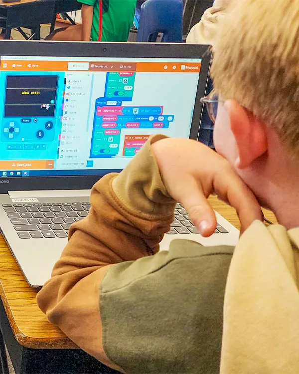 Microbit and Python Programming class activity.