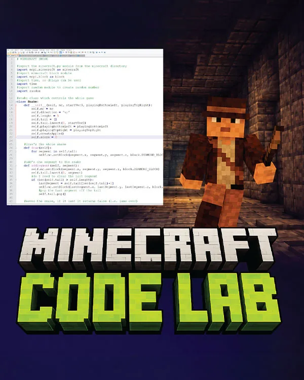 Minecraft Modding Masters class activity.