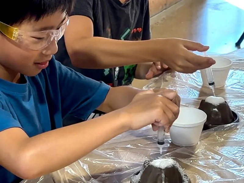 BrainStorm STEM class in action.
