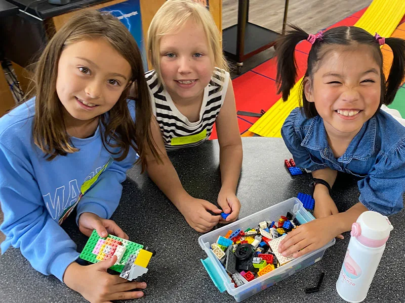 BrainStorm STEM class in action.