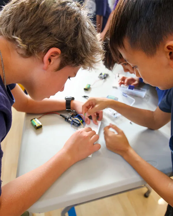 Master Makers class activity.