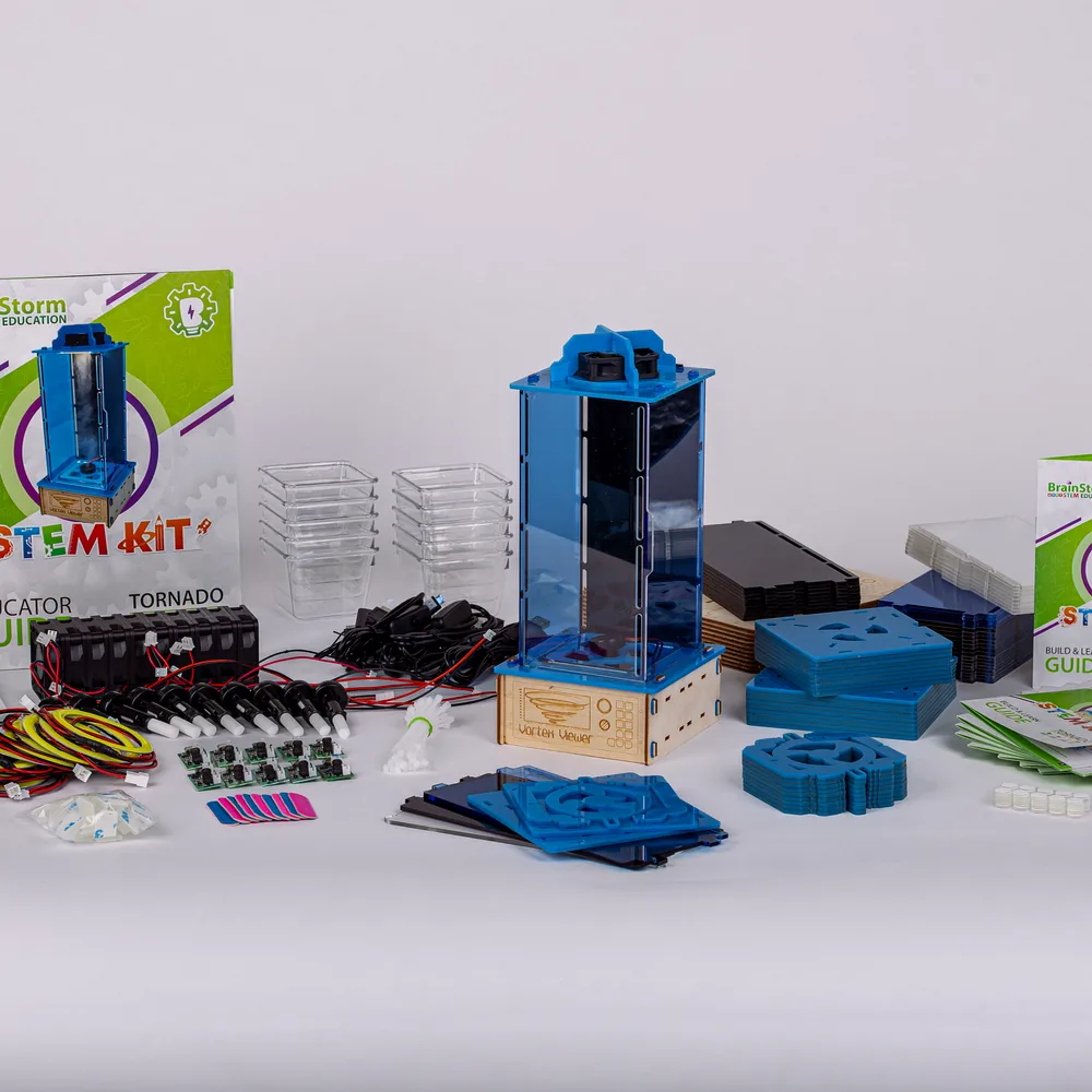 An organized BrainStorm class pack with project materials and teacher resources.