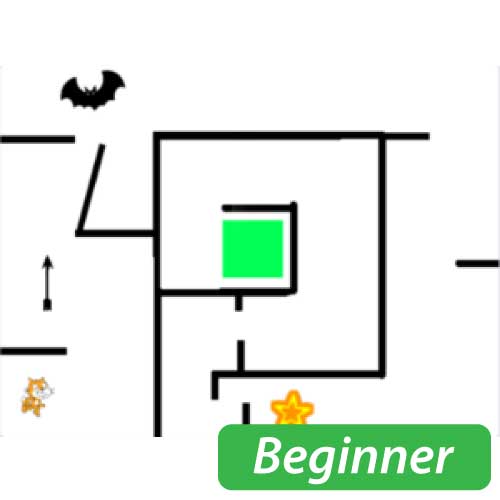 Scratch Beginner Maze Brainstorm Stem Education - scratch studio roblox events