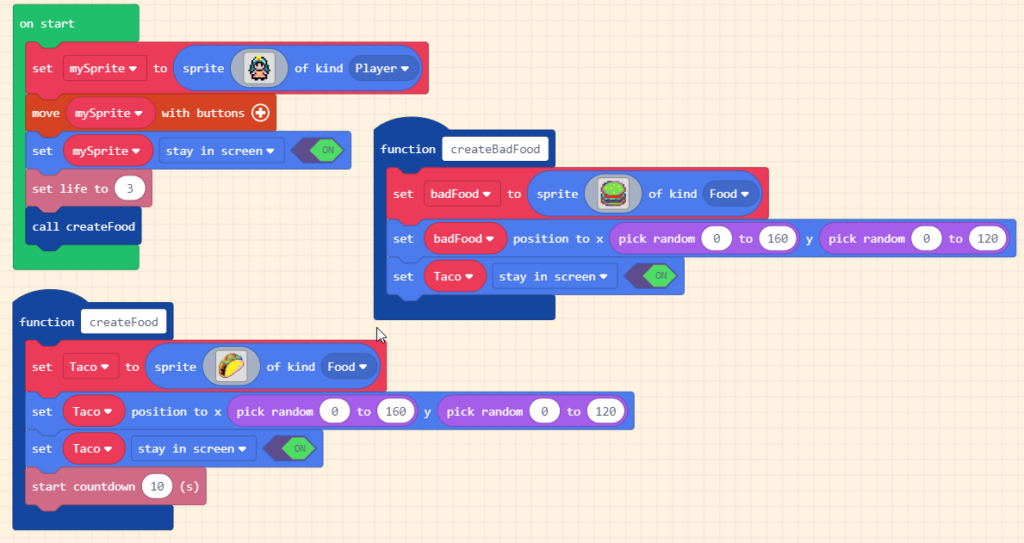 MakeCode Arcade – Project One → Step 6 – BrainStorm STEM Education