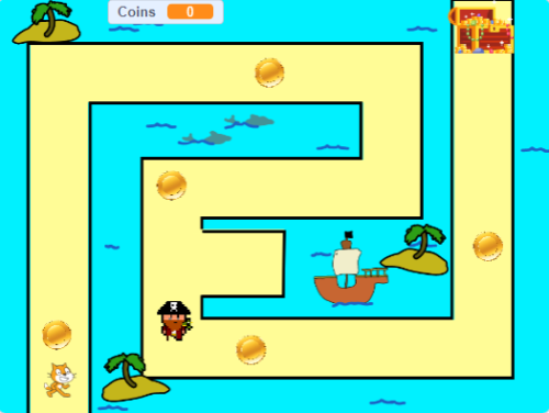Scratch Programming: Treasure Hunt - BrainStorm STEM Education